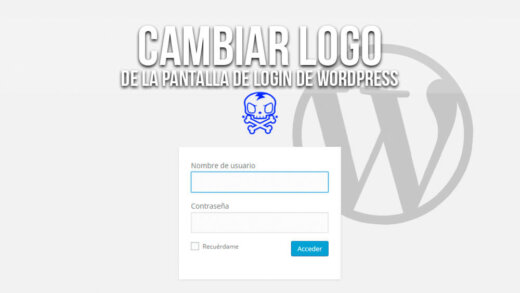 Cambiar la imagen de inicio de sesión en WordPress.