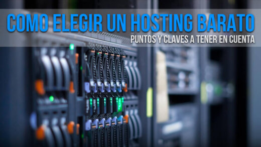 Cómo elegir un alojamiento web barato.