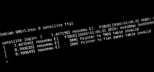 Error nouveau en el arranque de Debian Jessie 8.2