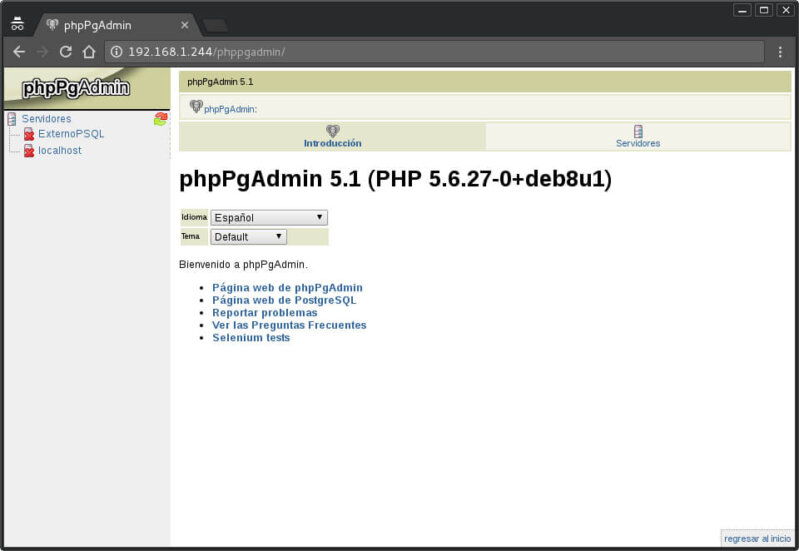 Instalar phpPgAdmin, herramienta web para PostgreSQL – Evaristo GZ