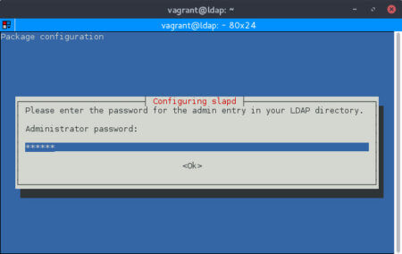 Configuring-slapd, configurando LDAP.