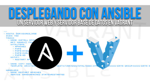 Despliegue de un servidor web y base de datos con Ansible.