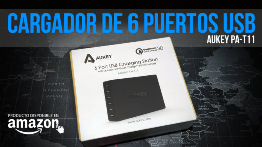 Review del cargador AUKEY PA-T11.