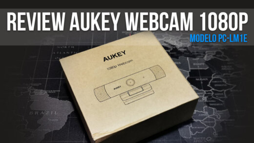 Opinión y reseña de la AUKEY Webcam 1080p Full HD modelo PC-LM1E.