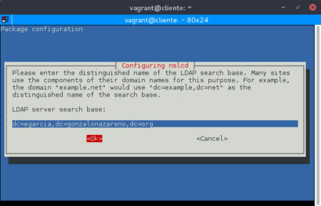 Sistema de autenticación descentralizada LDAP + NFS.