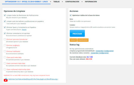 Plugin para optimizar WordPress.